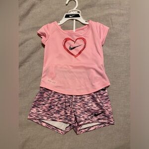 Brand new with tags girls Nike Athletic 2 piece set